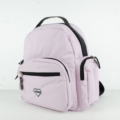 Flashy Tas Ransel Wanita Bloemven Merah Muda Pastel