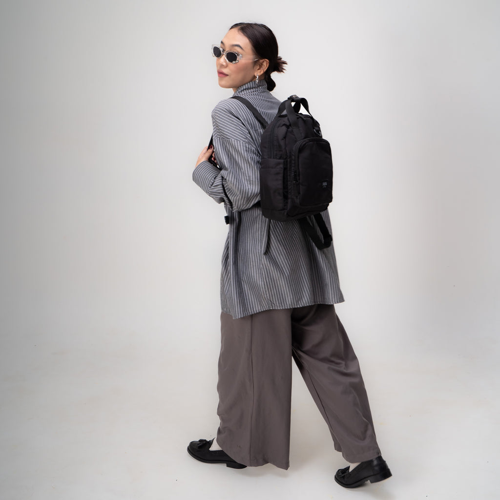 Flashy Tas Ransel Mini Wanita Larbert Seven Hitam