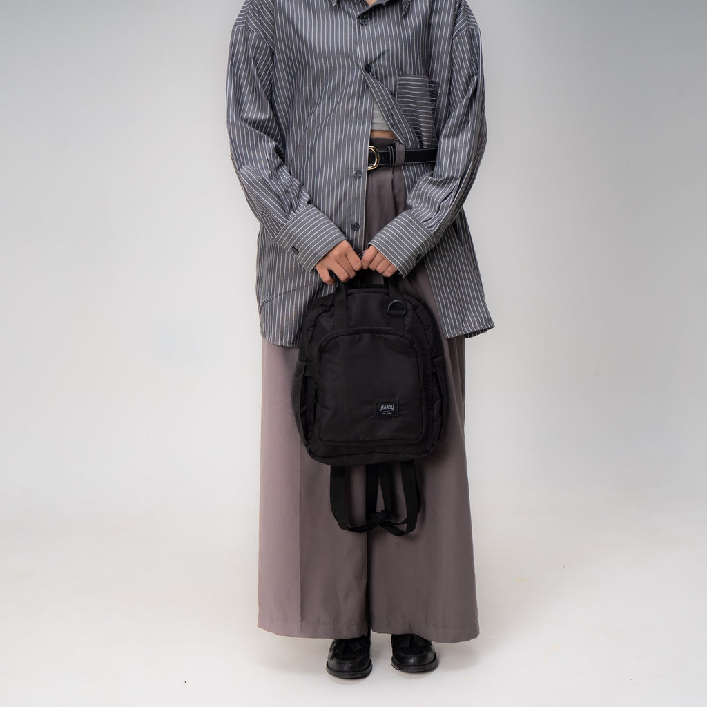 Flashy Tas Ransel Mini Wanita Larbert Seven Hitam