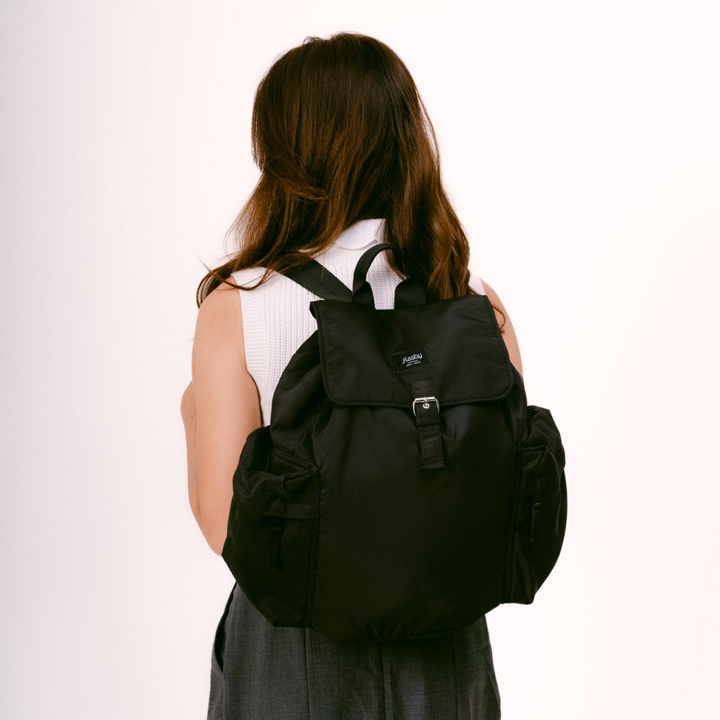 Flashy Tas Ransel Wanita Lerner Hitam