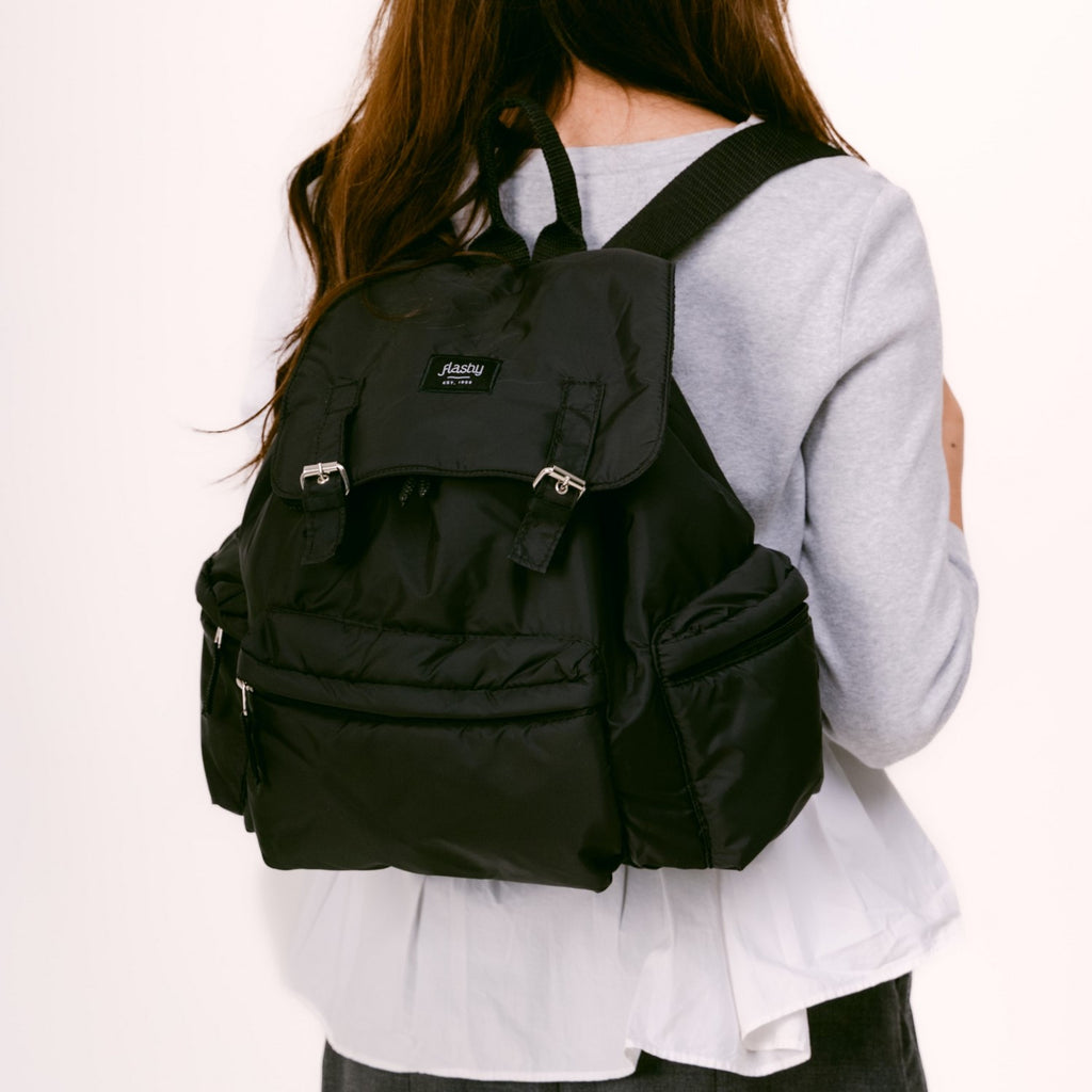 Flashy Tas Ransel Wanita Mabu Seven Hitam