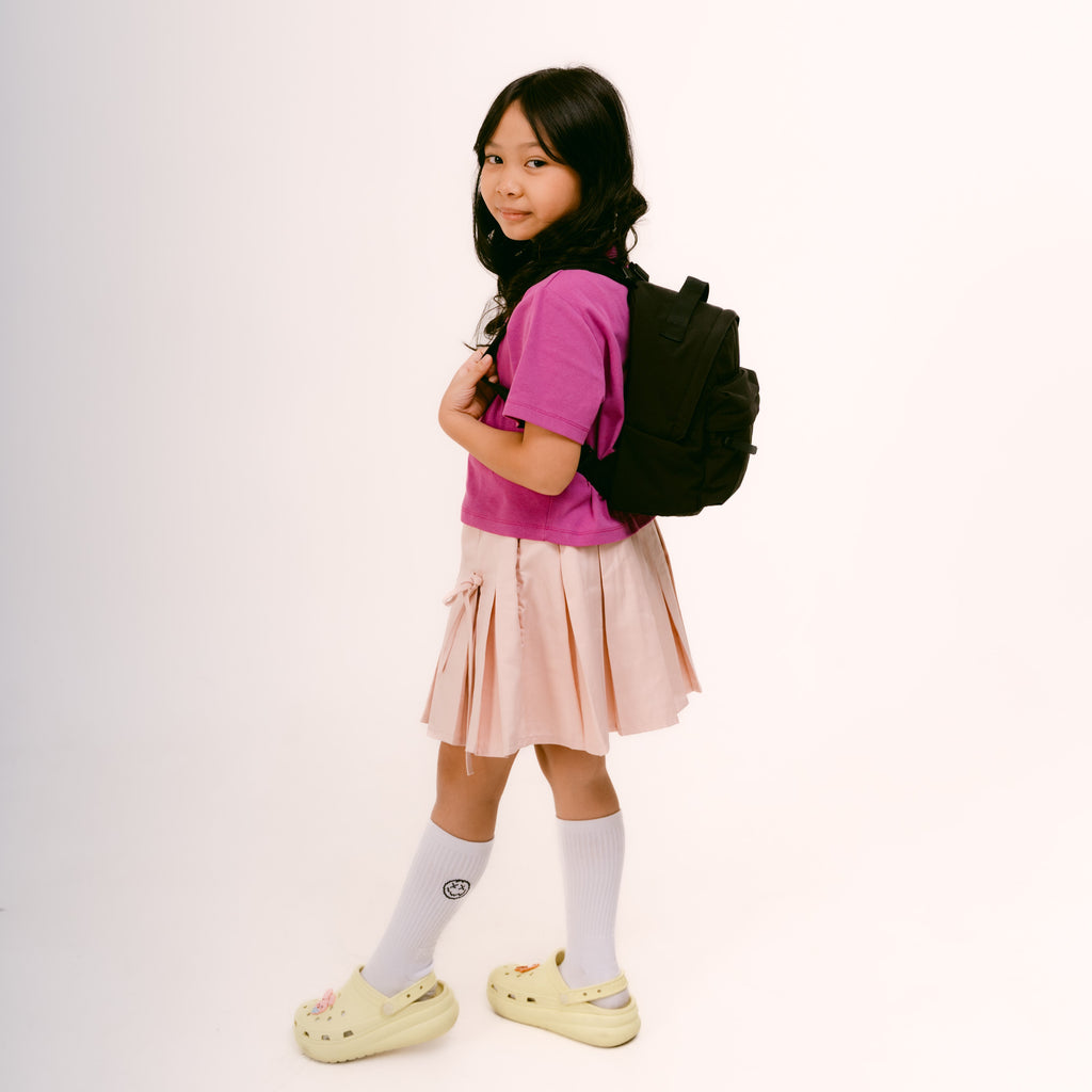 Flashy Tas Ransel Mini Wanita Moisekean Six Hitam