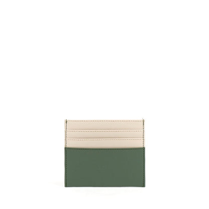 Flashy Dompet Kartu Wanita Hirnyk Hijau Krem