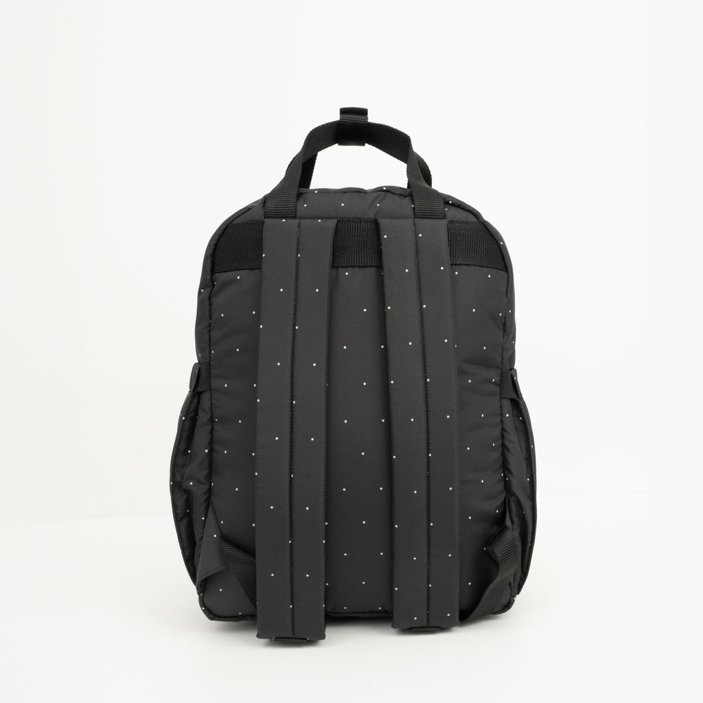 Flashy Tas Ransel Helvilo Hitam Polkadot
