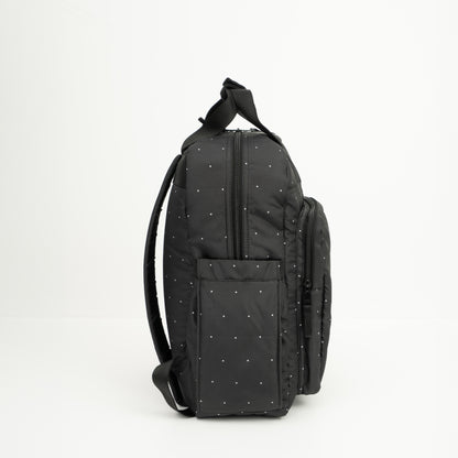 Flashy Tas Ransel Helvilo Hitam Polkadot