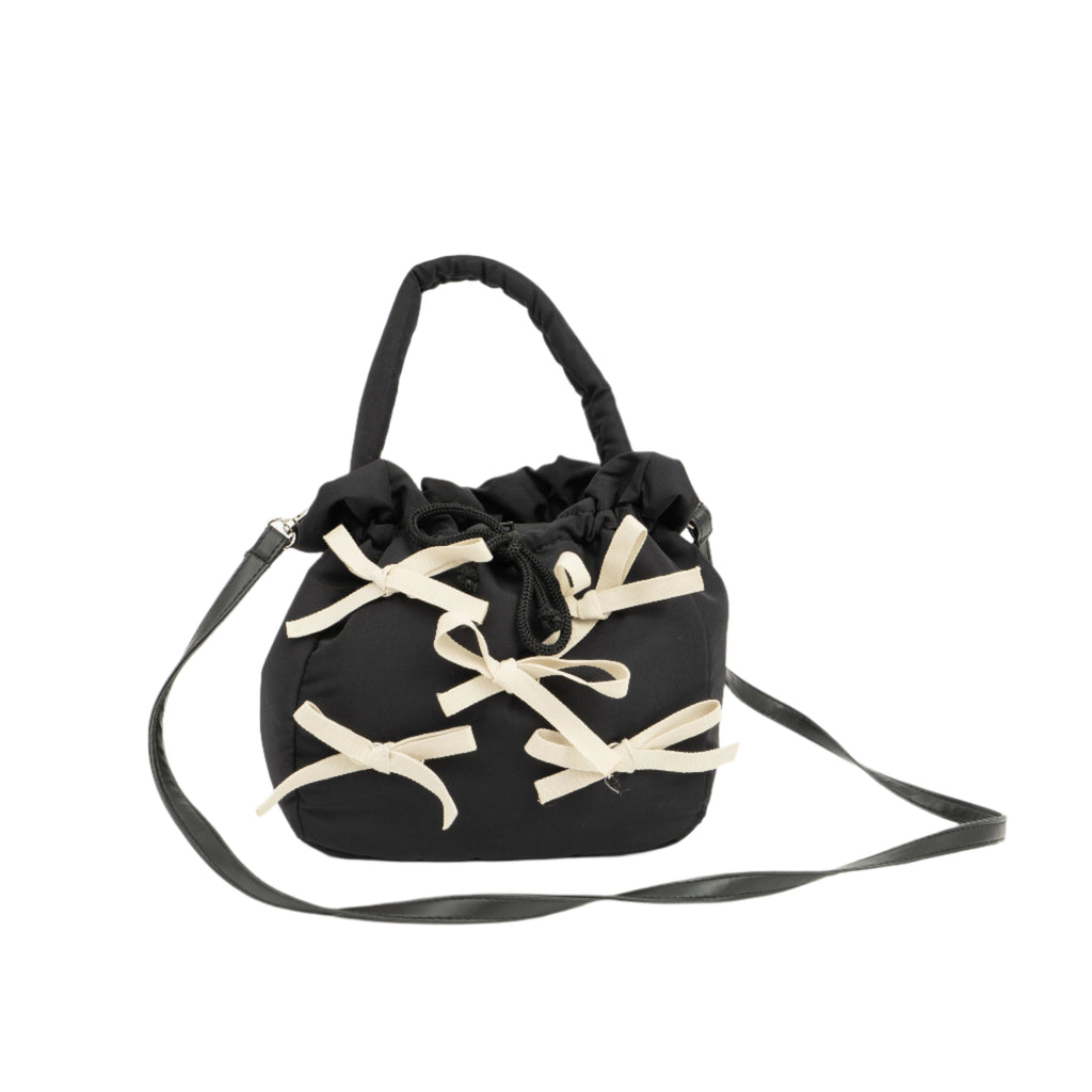 Flashy Tas Serut Wanita Cottrail Pita Krem Tua