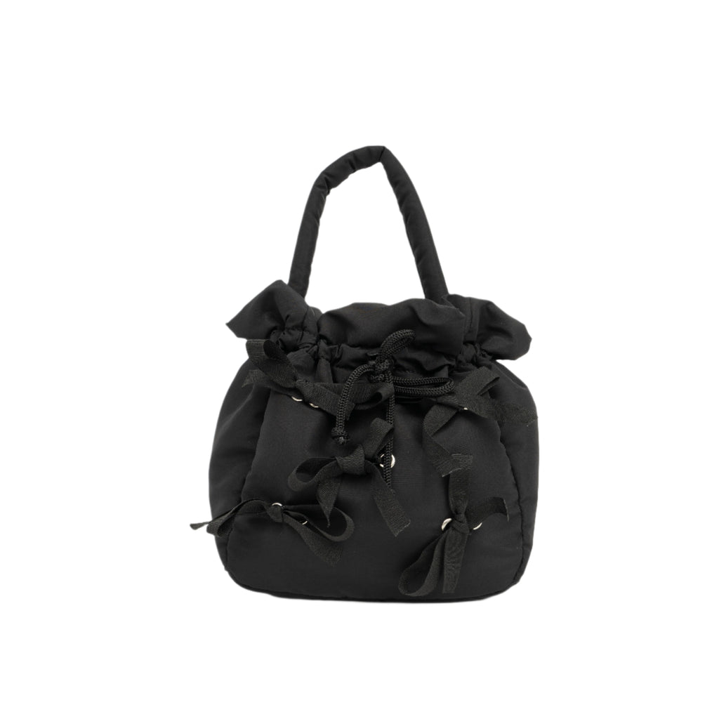 Flashy Tas Serut Wanita Cottrail Pita Hitam