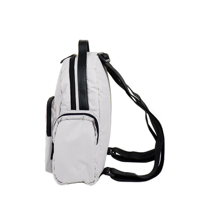 Flashy Tas Ransel Wanita Viely Abu Muda