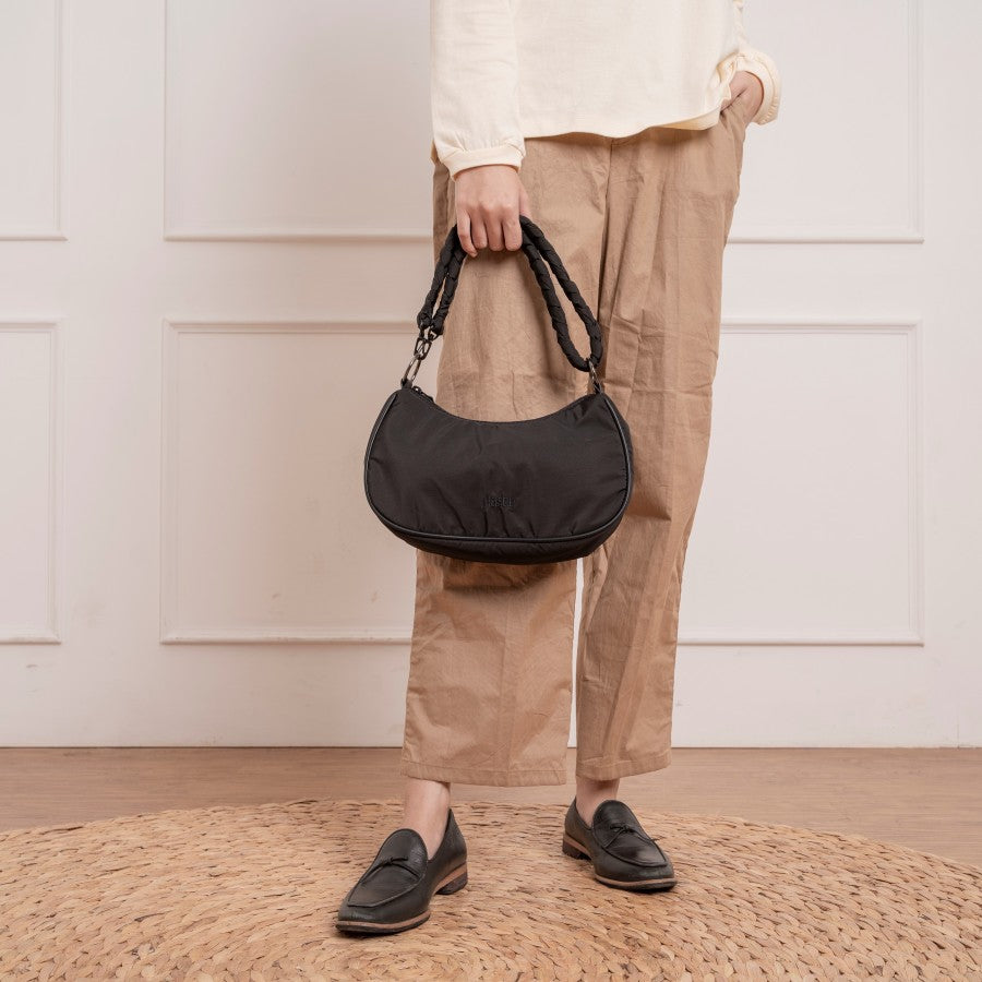 Flashy Tas Kempit Wanita Brokley Hitam